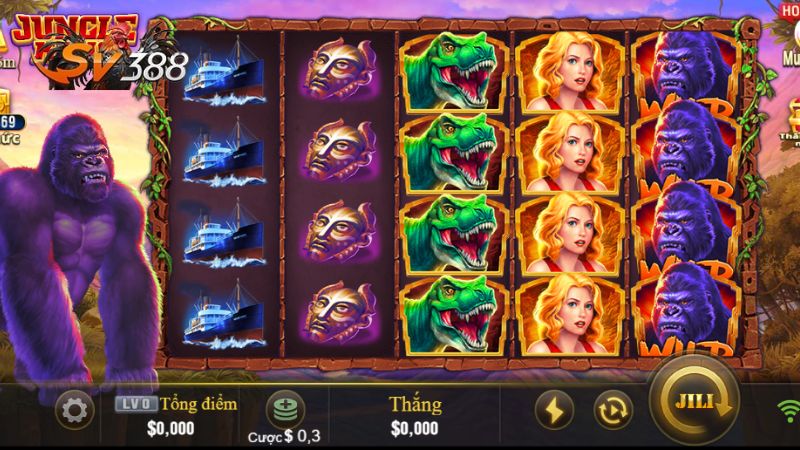 Vua Rừng Xanh – game nổ hũ SV288 xứng đáng để bạn trải nghiệm